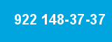 922 148-37-37